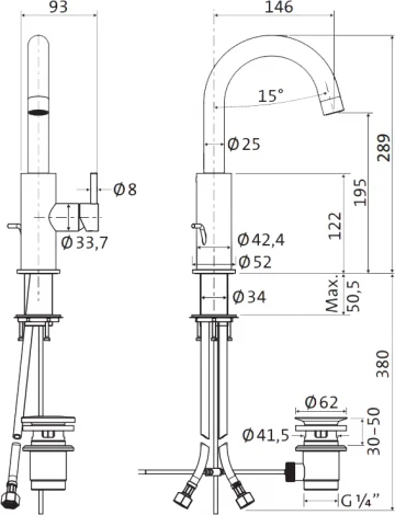 Смеситель Bagno & Associati Moderna IX93074 для кухонной мойки