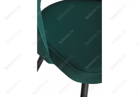 Стул Woodville на металлокаркасе Сандвикен velutto 20 / черный 462400