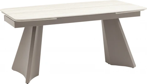 Стол обеденный Stool Group Eliora 160-240*90 см серая керамика арт.УТ000040862