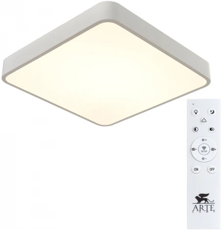 Потолочный светильник Arte Lamp Scena A2663PL-1WH (LED, 220V, пульт управления)