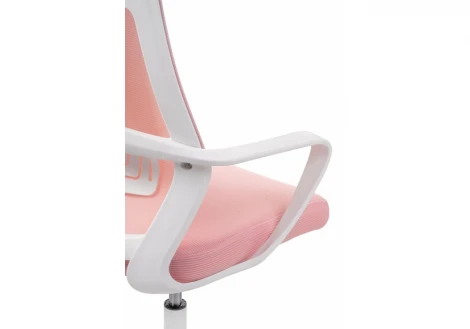Компьютерное кресло Woodville Golem pink / white 15334
