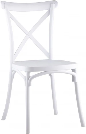 Стул Stool Group Кроссбэк пластиковый белый УТ000001848