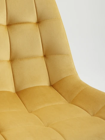 Стул MyFar Феникс горчичный велюр (комплект 2 шт) MF1034-2