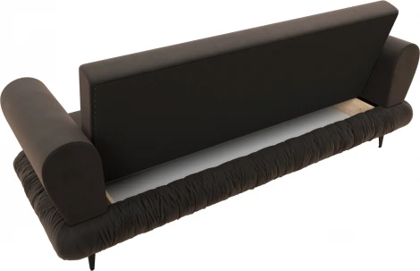 Диван-книжка Лига-045 (Коричневый/Велюр) Лига Диванов арт.122327