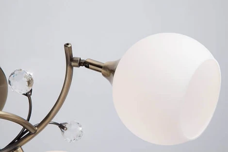 Потолочная люстра Eurosvet 9604 9604/3 античная бронза