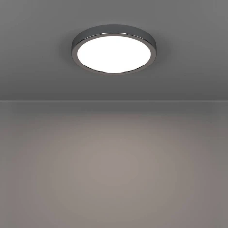 Настенно-потолочный светильник с регулировкой цветовой температуры Eglo Fueva 6 901763 11,5W(LED) 2700K, 4000K, 6500K, сталь, хром, белый