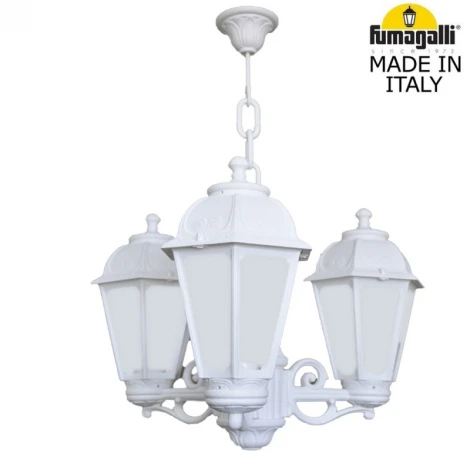 Светильник уличный подвесной Fumagalli Sichem/Saba 3L K22.120.S30.WYE27