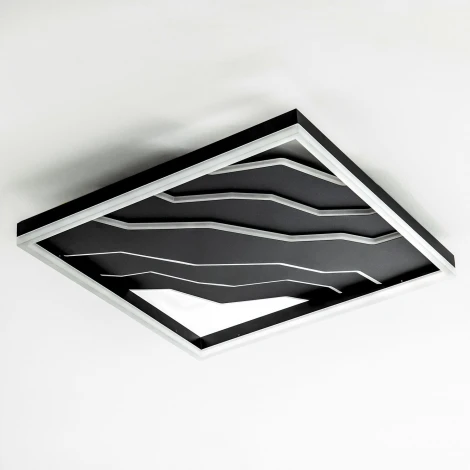 Потолочный светильник светодиодный с пультом с регулировкой цветовой температуры и яркости LED4U LED4U L1054-500 BK