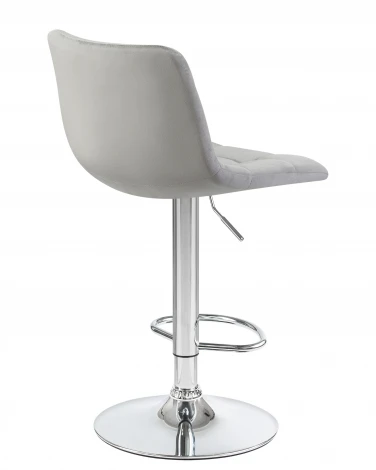 Стул барный TAILOR (серый велюр (MJ9-75))