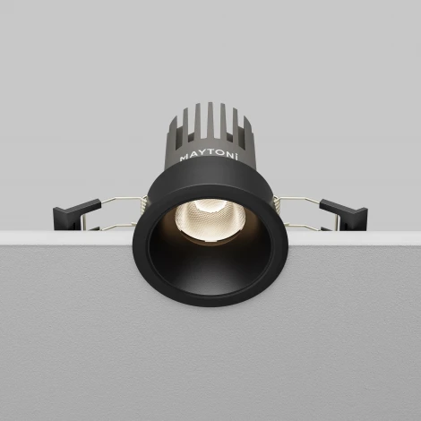 Встраиваемый светильник светодиодный Maytoni Technical Dip DL123-10W-4K-B