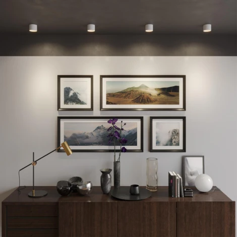 Светильник накладной Novotech Gemini 371009 белый IP20 GX53 12W 220V