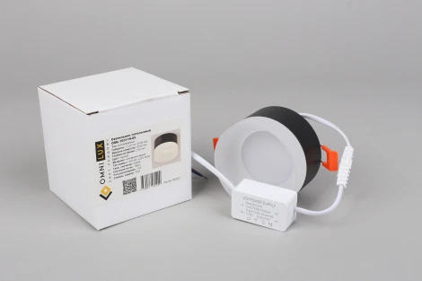 Встраиваемый точечный светильник Omnilux Firenze OML-103119-05 (LED, 220V, круглые)