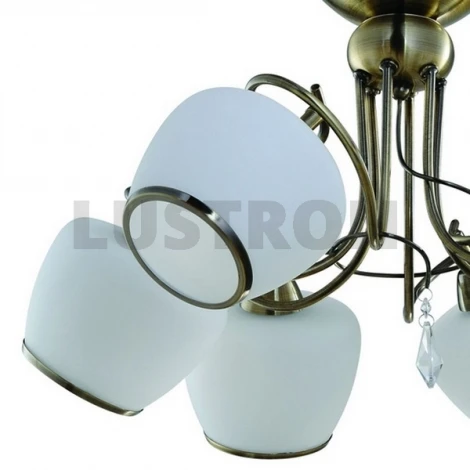 Потолочная люстра IDLamp 802 802/6PF-Oldbronze