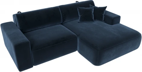 Диван угловой Лига-036 НПБ Классик правый угол Лига Диванов (Велюр) арт.127736