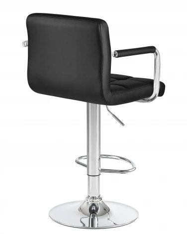 Стул барный KRUGER ARM (чёрный)