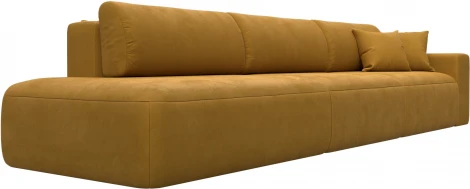 Диван прямой Лига-036 НПБ Модерн Лонг подлокотник справа Лига Диванов (Велюр) арт.127684