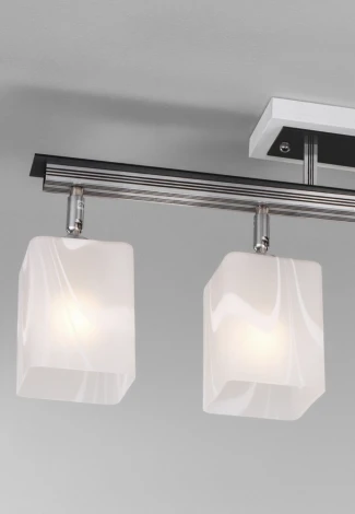 Потолочная люстра Eurosvet 3525 3525/4 алюминий