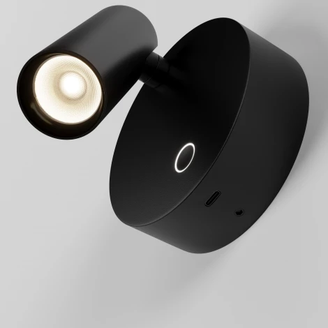 Спот Maytoni Twist C079WL-L3B3K (регулировка яркости, LED, 220V, сенсорный выключатель, круглые)