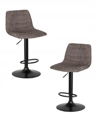 Набор 2 шт стул барный DOBRIN TRAVIS (какао (VIVALDI43))