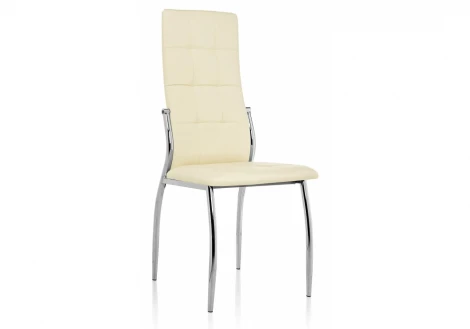 Обеденный стул на металлокаркасе Woodville Farini бежевый 1514