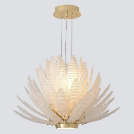 Подвесная люстра Crystal Lux ARTICHOKE SP8+1 GOLD