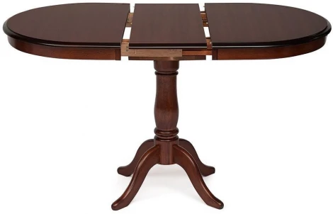 Стол раскладной Solerno (ME-T4EX) дерево гевея/мдф, 70х100+29х75см, MAF Brown Tetchair 10481