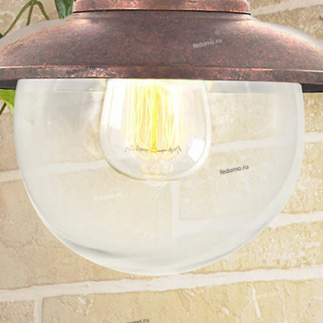 Уличный светильник подвесной Elektrostandard Talli брауни GL 3002H (220V, на цепи, IP44)