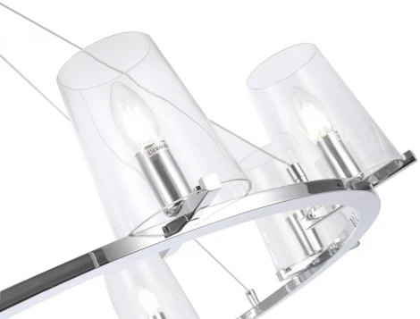 Подвесная люстра Crystal Lux MEDICI SP8 (220V, на тросе)