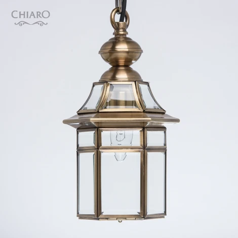 Уличный светильник подвесной Chiaro Мидос 802010101