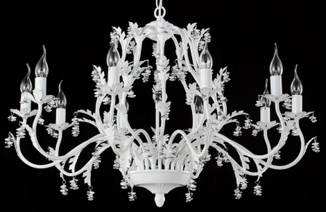 Подвесная люстра Crystal Lux CRISTINA SP10 WHITE