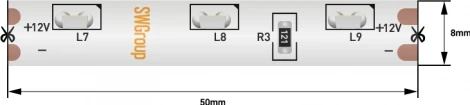 Светодиодная лента SWG SWG31560-12-4.8-W-67