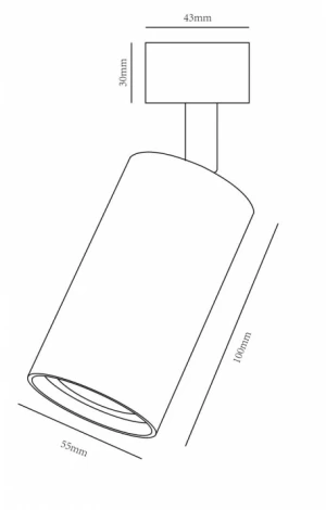 Трековый светильник Arte Lamp Ridge A1518PL-1WH (220V)
