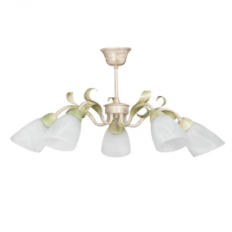 Потолочная люстра Vitaluce V1535/5PL (220V, листья)