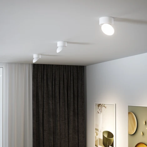 Светильник накладной светодиодный Elektrostandard Smooth 25053/LED 10W 4000K белый (220V, круглые)