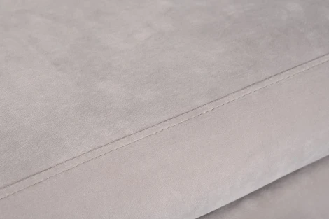 Банкетка Garda Decor N-BANK-547 SER (Золото/Светло-серый)