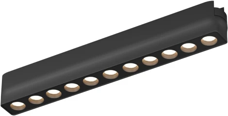 Трековый светильник магнитный 48V Denkirs Air Grill DK5305-BK (LED)