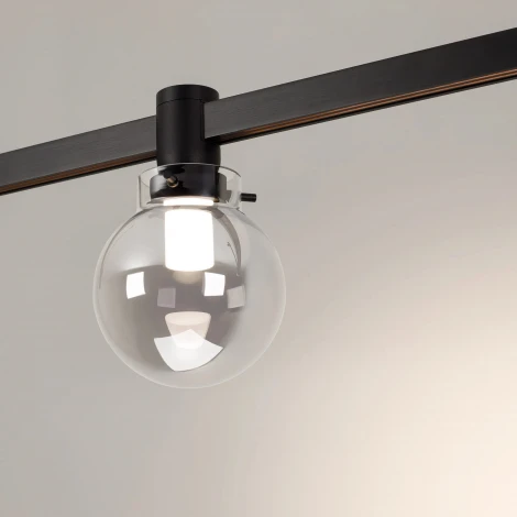 Трековый светильник модульный LED ART-APRIORI-ZORB-С-R110-5W Warm3000 (BK, 85 deg, 48V) (Arlight, IP20 Металл) 049233 (шар)