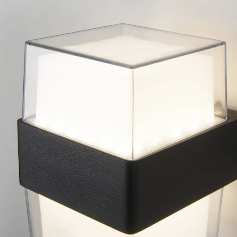 Настенный светильник уличный Elektrostandard Maul 1519 TECHNO LED чёрный
