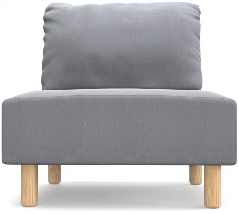 Кресло Arsko Свельд серая рогожка