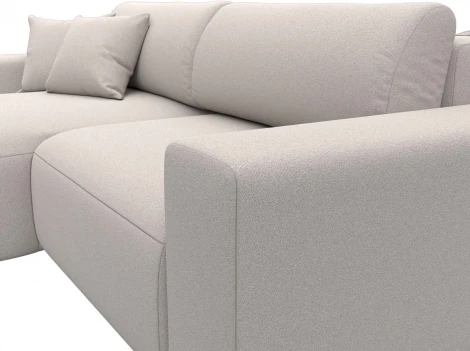 Диван угловой Лига-036 НПБ Классик левый угол Лига Диванов (Замша) арт.127742L