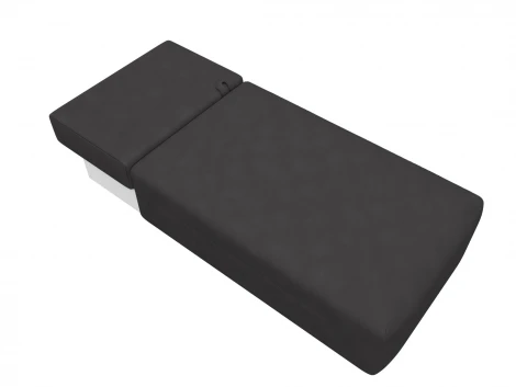 Модуль канапе Лига-060 НПБ (ЛДСП,Брус,Фанера,Замша/Коричневый) Лига Диванов 129561