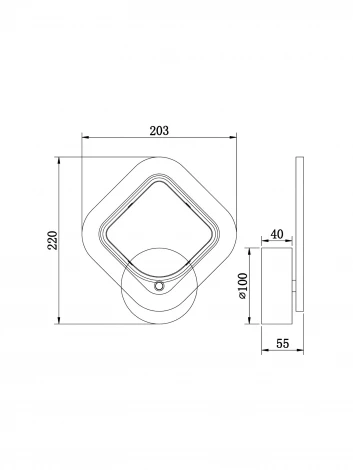 Бра светодиодная Freya Radane Market FR10020WL-L7W