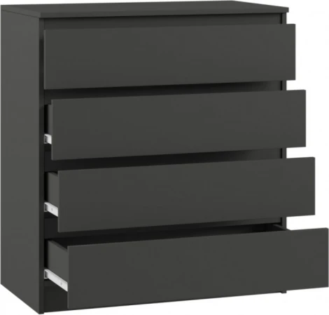 Комод Мадера К4М (Мадера К4М ЛДСП графит новый) Woodville арт.521041