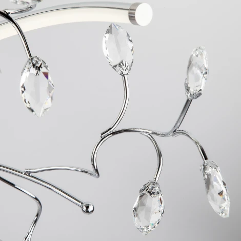 Потолочная люстра Eurosvet Claudia 90036/5 хром