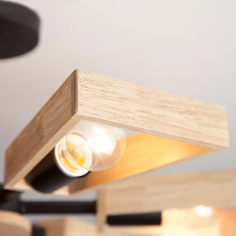 Потолочная люстра Eurosvet Klark 70056/6 черный (220V)