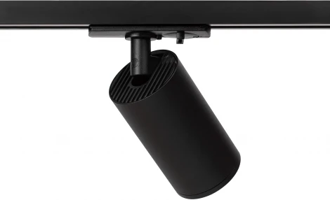 Трековый светильник однофазный TR39-GU10 BK под лампу MR16 черный Б0053310 ЭРА (220V, круглые)