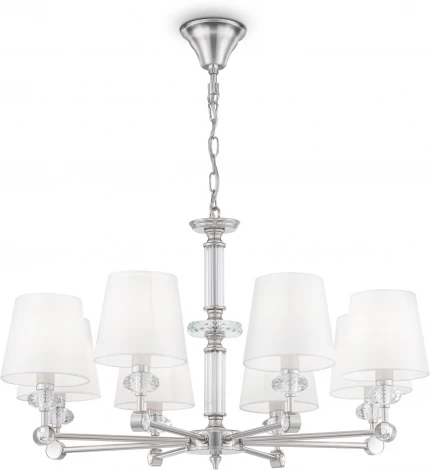 Подвесная люстра Maytoni Riverside MOD018PL-08CH (220V, на цепи)