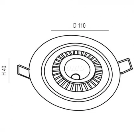 Donolux DL18463 DL18463/01WW-White R Dim