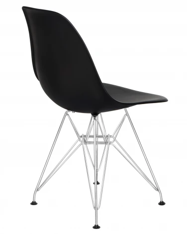 Стул обеденный DSR (ножки хром, цвет чёрный (B-03))