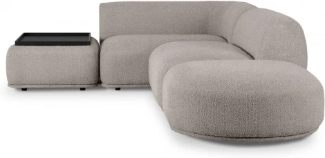 Диван Fabro ОГОГО (арт.853845), (Ткань,Букле/Бежевый)